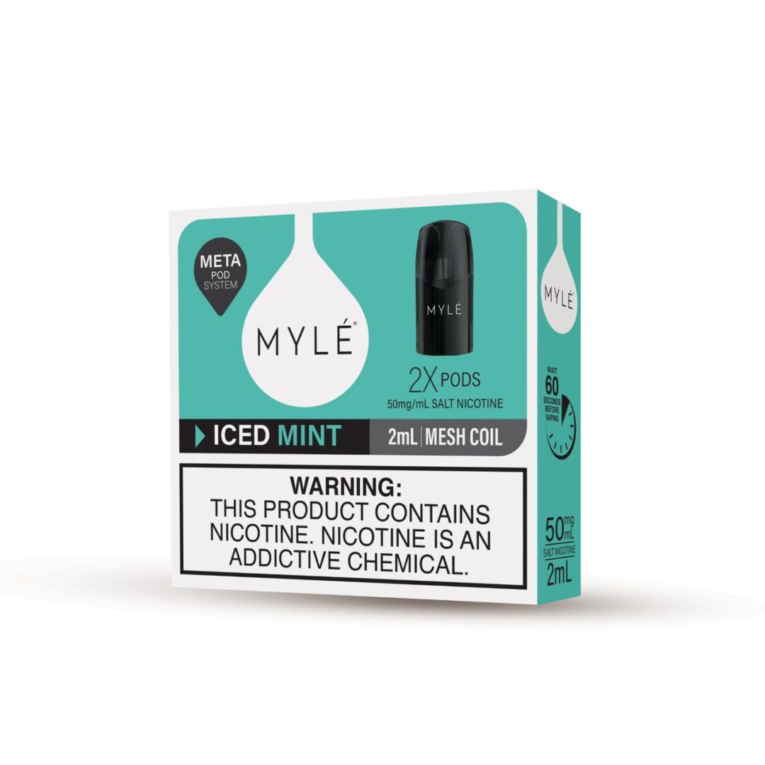 MYLE Vape 2x Pods | ICED Mint