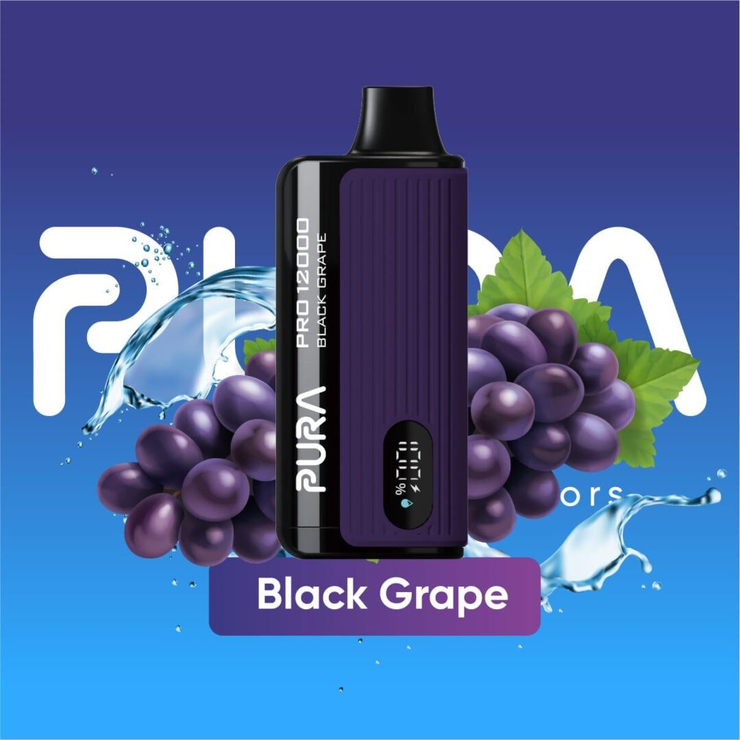 PURA Black Grape Disposable Vape