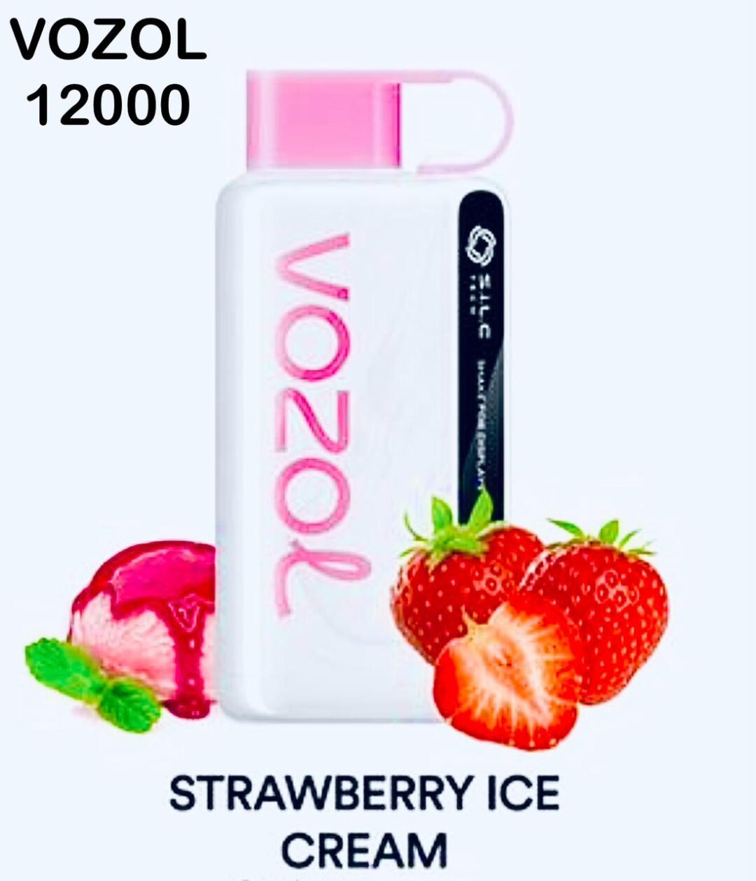 Vozol Strawberry ICE Cream 12000 puffs Disposable Vape