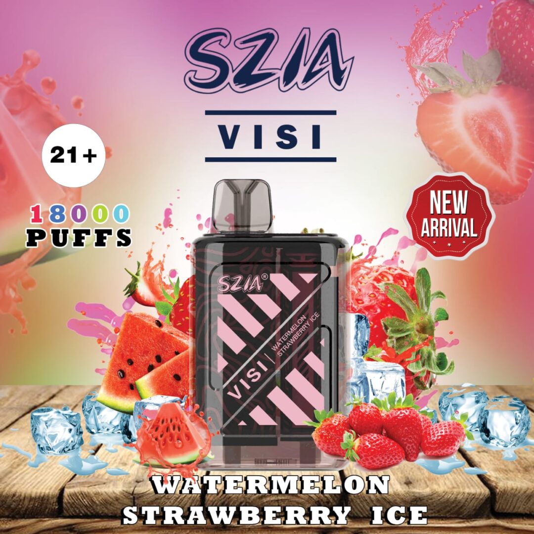 SZIA Visi 18000 Puffs Disposable Vape | Watermelon Strawberry Ice Flavor