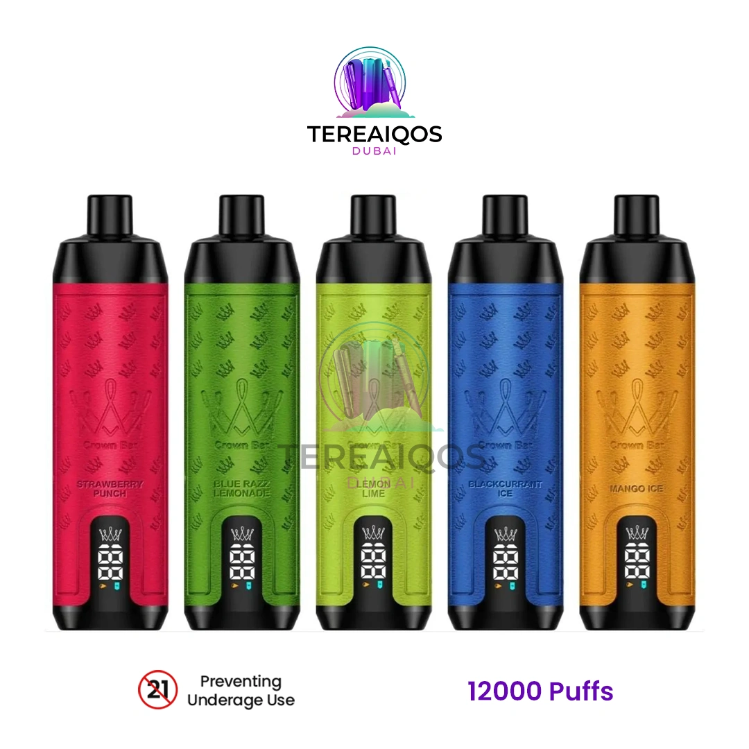 Al Fakher Crown Bar 15000 Puffs Hypermax Disposable Al Fakher Crown Bar 12000 Puffs Sound DTL Vape - Image 1