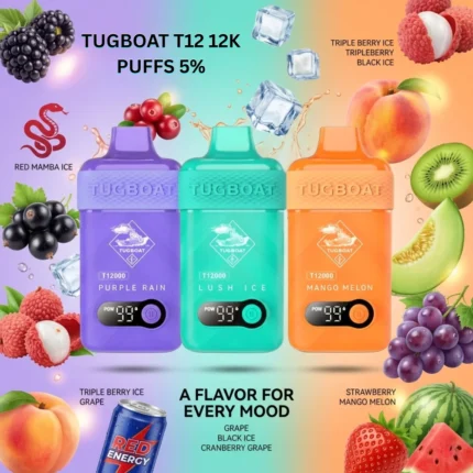 Buy Tugboat T12000 Disposable Vape