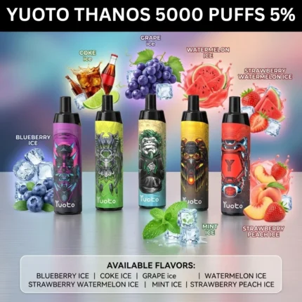 Buy YUOTO Thanos 5000 Puffs in the UAE