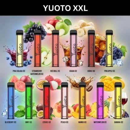 Buy YUOTO XXL 2500 Puffs Disposable Vape in the UAE