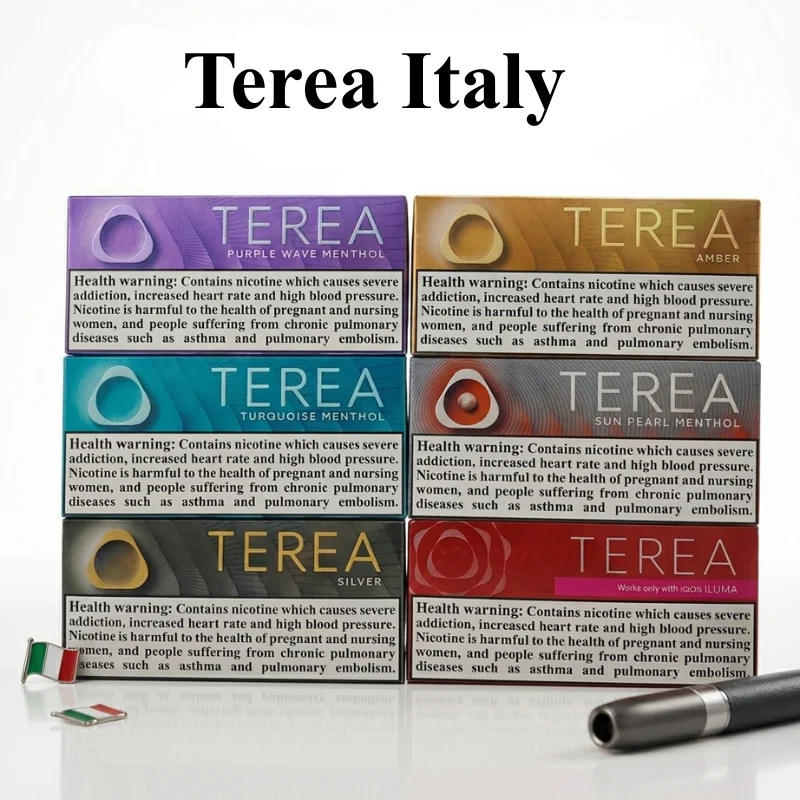 IQOS Terea Italy In UAE | Amber, Bronze, Silver & Menthol Flavors
